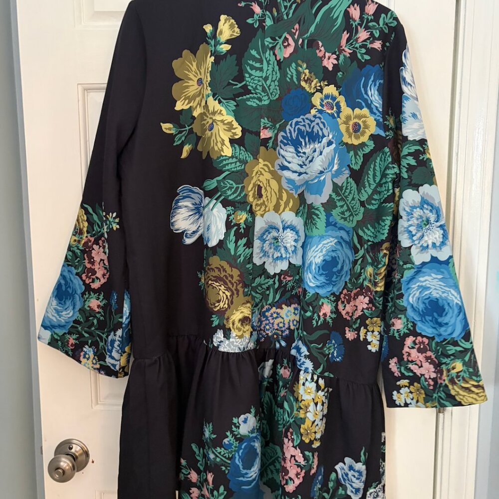 Tuckernuck Black Verdant Floral Pierce Dress - Size XXL - Picture 6 of 9